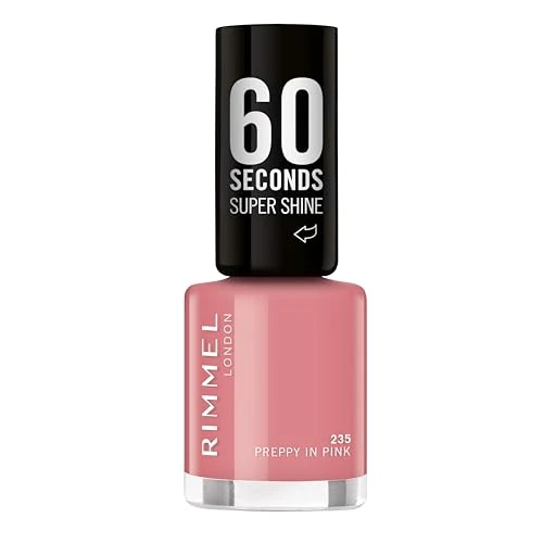 Oferta limitowana: Rimmel 60 Seconds Super Shine Nagellak - 235 Preppy In Pink z 17.44 zł na 17.44 zł (oszczędź 0.00%)