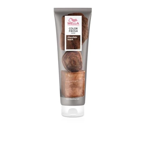 Limitiertes Angebot: Wella Professionals Color Fresh Mask Chocolate Touch – Haarkur zum Beleben und Verändern der Haarfarbe – pflegende Tönung mit Avocadoöl – für braunes Haar – 150 ml von 10.92 EUR auf 10.92 EUR (Spare 0%)