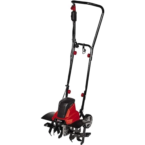 Einhell GC-RT 1545M Electric Hoe (1500W – 45 cm, Row Connection Motor, 2-Point Safety Switch, Overload Coupling, Folding Guide Spar – Scarifying Blades)