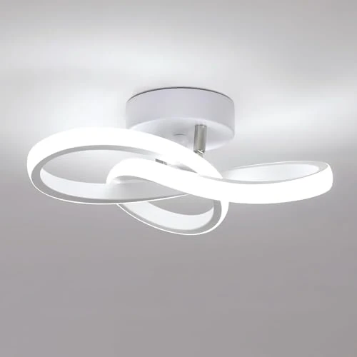 Limitiertes Angebot: Comely Moderne LED Deckenleuchte, 22W 2500LM Modern Kreative Minimalistische Deckenlampe für Schlafzimmer Flur Wohnzimmer Korridor Aluminium-Deckenleuchten Küchenlampe Flurlampe, Weißem Licht von 33.99 EUR auf 33.99 EUR (Spare 0%)