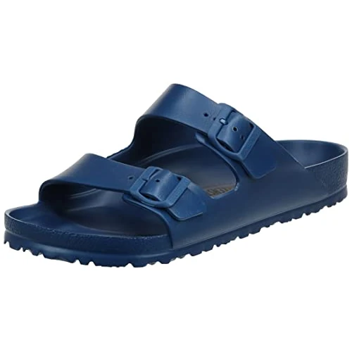 Limited-time offer: Birkenstock Arizona Eva Mules/Clogs Men Grey Mules Shoes, Navy Blue, 10 from $236.00 to $49.95 (save 78.83%)