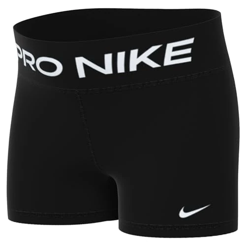 NIKE G Np 3in, Shorts Niñas, Black/(white), 8 Años