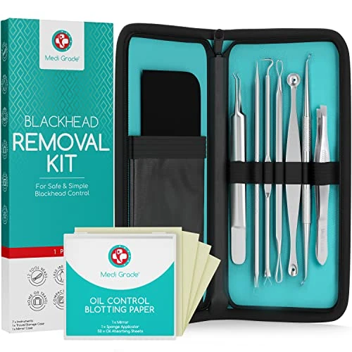 Oferta limitada: Medi Grade Kit Quita Puntos Negros 7 Herramientas con Extractor de 9.99 € a 9.99 € (ahorro 0.00%)