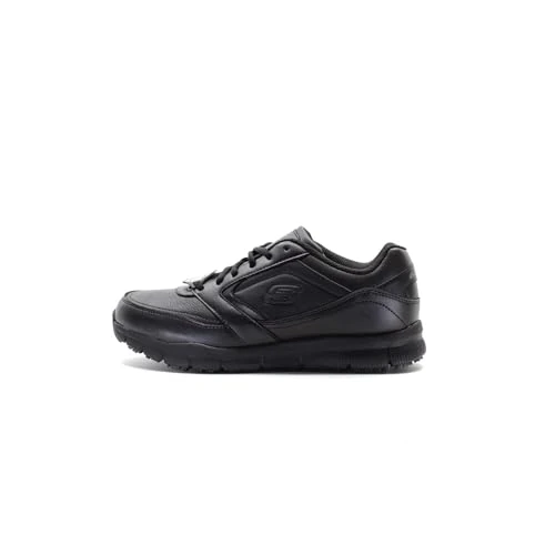Skechers Baskets Nampa pour Homme, Polyuréthane synthétique Noir, 40 EU