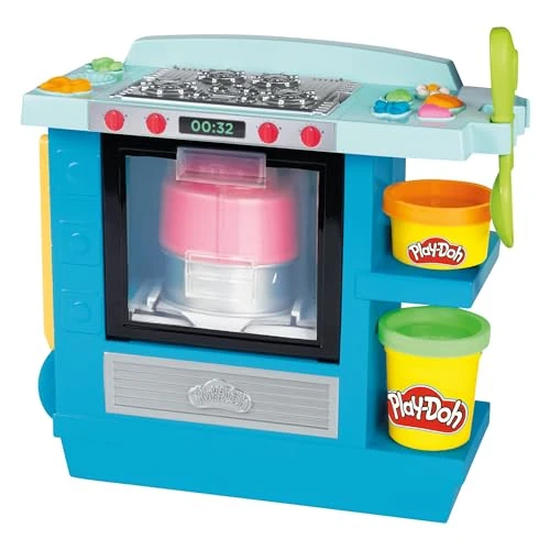 Play-Doh Hasbro Kitchen Creations - Playset Il Dolce Forno, Bambini dai 3 Anni in su, con 5 Colori di Pasta da Modellare Atossica