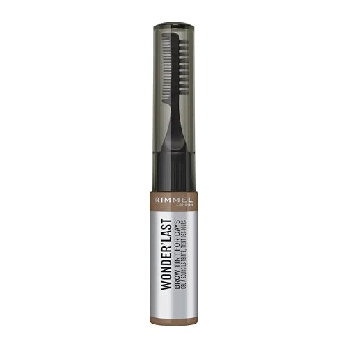Offerta a tempo: Rimmel London Tinta Sopracciglia Wonder'Last, Applicatore Massima Precisione con Punta Sottile, a Lunga Durata fino 2 giorni, Riempie e Definisce le Sopracciglia, 002 Soft Brown - 64% da 14.00 € a 5.00 €