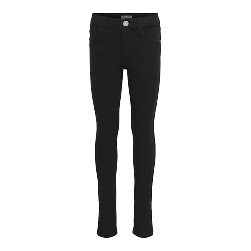 Only KONRAIN REG Skinny Jeans CRY6060 Noos, Negro, 116 para Niñas