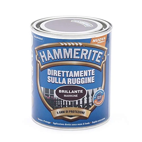 Offerta a tempo: Hammerite Direttamente Sulla Ruggine Brillante Marrone 0.75 l - 15% da 24.90 € a 21.19 €