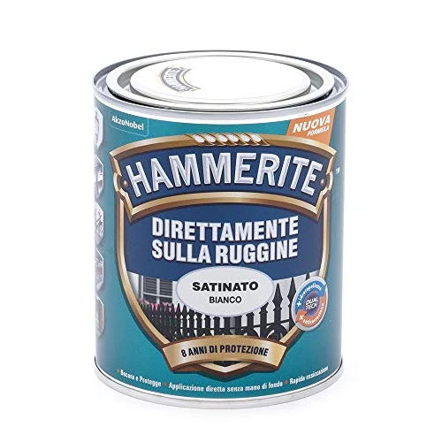Offerta a tempo: Hammerite Direttamente Sulla Ruggine Satinato Bianco 0.75 l - 36% da 24.90 € a 15.99 €