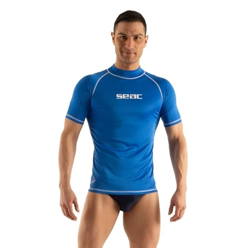 Beperkte aanbieding: Seac T-Sun Short, Rashguard voor Zwemmen, Surfen, Duiken, UV-bescherming van 25.98 EUR naar 25.98 EUR (besparing 0%)