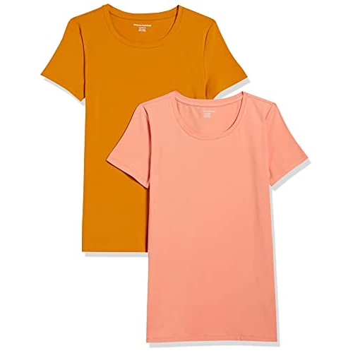 Tijdelijke aanbieding: Amazon Essentials dames Klassiek T-shirt met korte mouwen en ronde hals van 21.99 EUR naar 21.99 EUR (korting 0%)