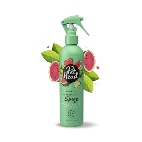 Zeitlich begrenztes Angebot: Pet Head Furtastic Entwirrungsspray für Hunde | Wassermelonenduft | Pflegt & Macht langes, lockiges Hundefell weich | pH-Neutral | Vegan & Tierversuchsfrei | Sanfte Formel für Welpen | 300ml von 12.99 € auf 12.99 € (0.00% Raba