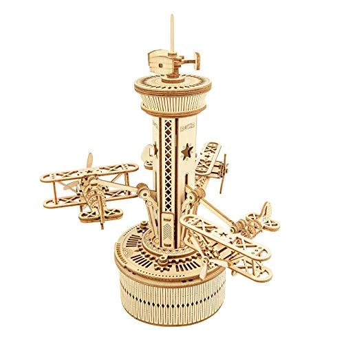 Offre limitee: ROKR Puzzle 3D Bois Maquette en Bois a Construire pour Adulte Enfants Airplane Tower de 29.99 EUR a 23.99 EUR (economie 20%)
