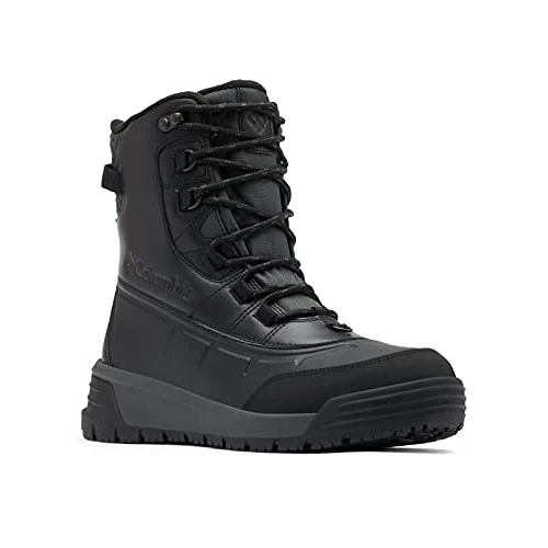 Columbia Heren bugaboot Celsius sneeuwlaarzen, Black Shark, 44 EU