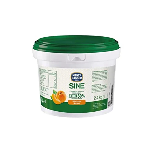 Offerta a tempo: Menz&Gasser Confettura Extra da Forno di Albicocca SINE Secchiello, Realizzato con il 60% di Alta Qualità, 100% Made in Italy, 1 Secchiello x 2,4 kg - 0.00% da 16.02 € a 16.02 €
