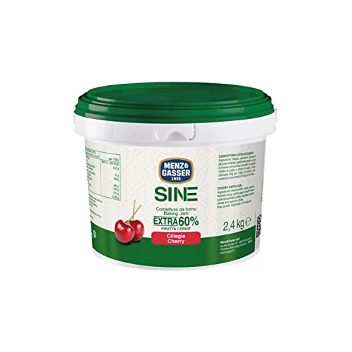 Offerta a tempo: Menz&Gasser Confettura Extra da Forno di Ciliegie SINE Secchiello, Realizzato con il 60% di Alta Qualità, 100% Made in Italy, 1 Secchiello x 2,4 kg - 0.00% da 16.56 € a 16.56 €