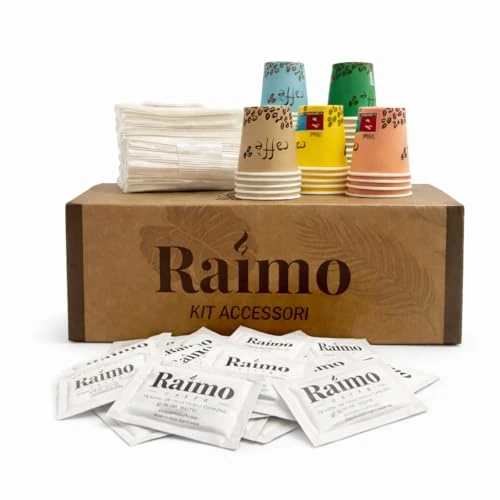 Offerta a tempo: 450 Pezzi - Kit Bicchieri Caffe Palette Zucchero monouso - 0.00% da 16.49 € a 16.49 €