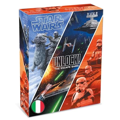 Limited-time offer: Asmodee Unlock! The Escape Game Star Wars from 43.91 £ to 43.91 £ (save 0.00%)