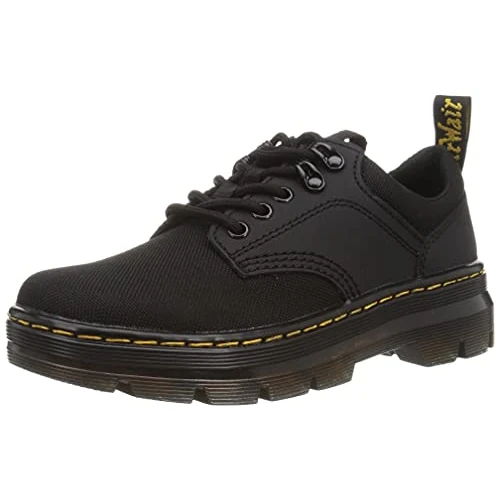 Dr. Martens Herren Reeder Sneaker, Black Extra Tough 50/50 & Black Ajax, 42 EU