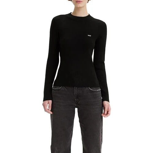 Begrenztes Angebot: Levi's Damen Crew Rib Sweater Sweatshirt von 36.73 EUR auf 36.73 EUR (Rabatt 0%)