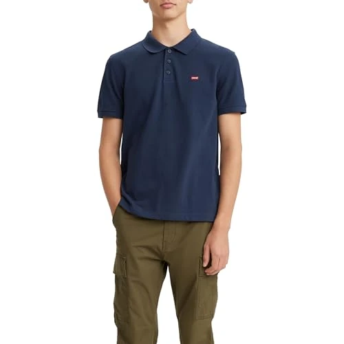 Levi's Men's Housemark Polo T-Shirt, Dress Blues, M
