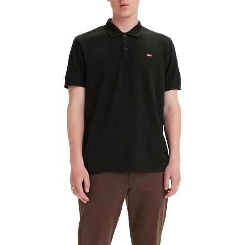Offerta a tempo: Levi's Housemark Polo, T-shirt Uomo, Mineral Black Plus, M - 52% da 45.00 € a 21.80 €