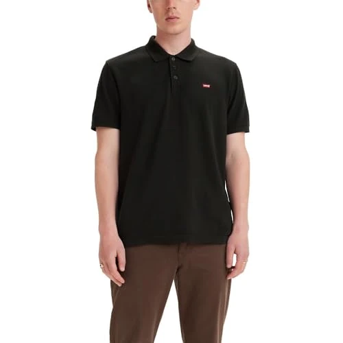 Offerta a tempo: Levi's Housemark Polo, T-shirt Uomo, Mineral Black, XXL - 54% da 45.00 € a 20.85 €