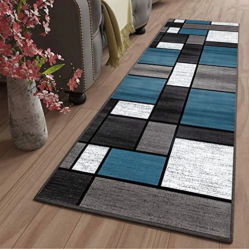 Offerta a tempo: LYYK Tappeto Bagno Grande Lavabile Antiscivolo Antimacchia Durevole Motivo Geometrico Tappeto Passatoia per Cucina Bagno Soggiorno Camera da Letto, 40x140cm Color11 - 33% da 27.99 € a 18.69 €