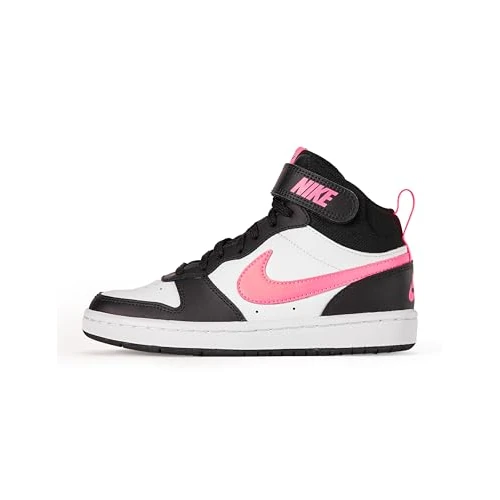 Offre limitee: Nike Mixte Enfant Court Borough Mid 2 (GS), Black Sunset Pulse White, 38.5 EU de 74.99 EUR a 44.99 EUR (economie 40%)