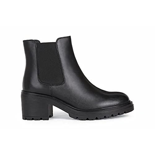 Offerta a tempo: Geox Donna D Damiana G Stivaletti, Nero (Black), 36 EU - 47% da 119.90 € a 63.35 €