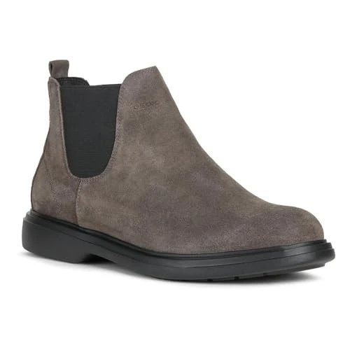 Offerta a tempo: Geox Uomo U Ottavio C Stivaletti Uomo, Grigio (Mud), 44 EU - 37% da 109.90 € a 69.00 €
