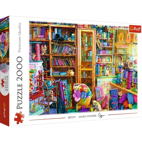 Limited-time offer: Trefl, Cat Paradise Puzzle 2000 Pieces for Ages 12+ from 16.41 £ to 16.41 £ (save 0.00%)