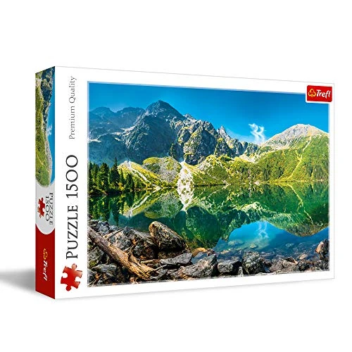 Zeitlich begrenztes Angebot: Trefl 26167 Puzzle, Das Meerauge, Tatra, 1500 Teile, Polen, Premium Quality, für Kinder ab 12 Jahren von 14.82 € auf 13.74 € (7% Rabatt)