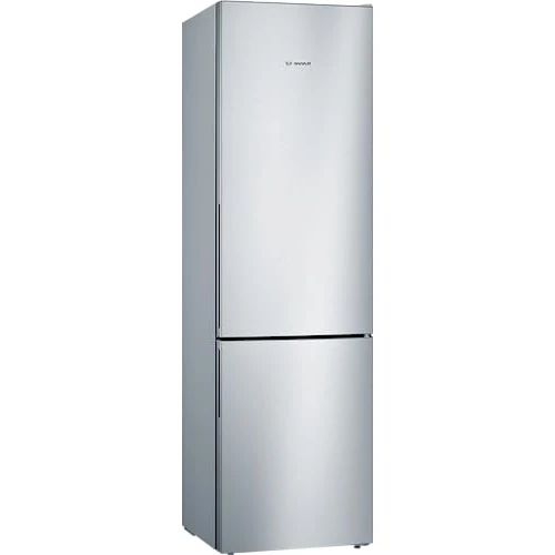 Bosch KGV39VLEAS Series 4 Freestanding Combination Fridge 201 x 60 cm Stainless Steel