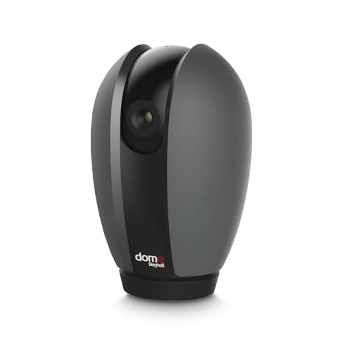 Offre limitee: Beghelli - Caméra WiFi Dom-e, Orientable Via Application, Caméra de Surveillance Full HD, Capteur de Mouvement, Audio, Vision Nocturne 10m, Rotation 355° 85°, 1 Unité de 49.90 EUR a 49.90 EUR (economie 0%)
