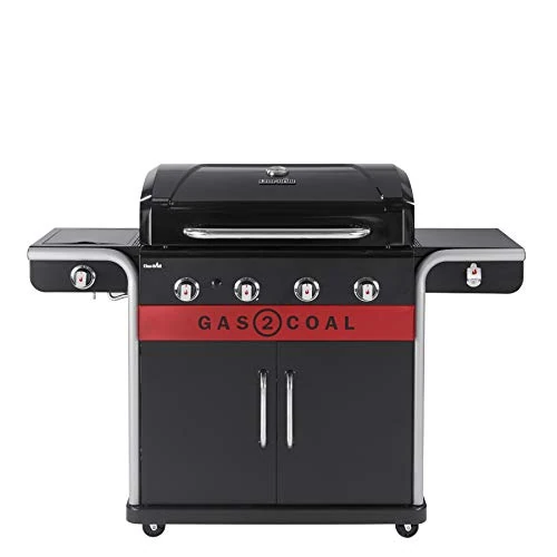 Offerta a tempo: Char-Broil Barbecue Ibrido Gas2Coal 2.0 440 per Gas e Carbone, 4 Bruciatori - 0.00% da 869.00 € a 869.00 €