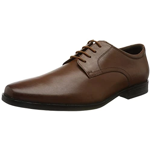 Limited-time offer: Clarks Howard Walk Mens Dark Tan Lea, 6 from 69.00 £ to 69.00 £ (save 0.00%)