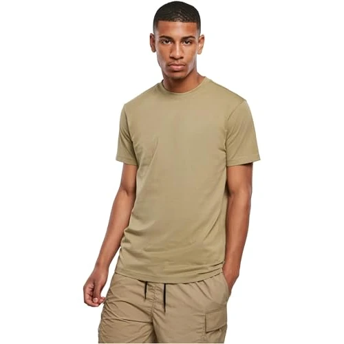 Urban Classics T-Shirt Basique Homme T-Shirt Manches Courtes Kaki S