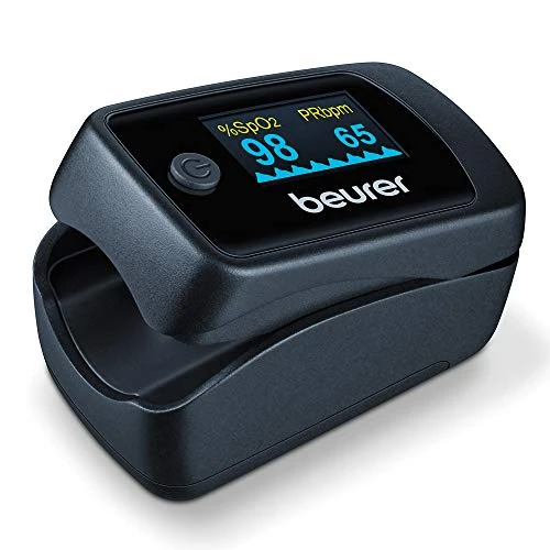 Offerta a tempo: Beurer PO 45 Saturimetro da dito Professionale Certificato, Monitoraggio della Saturazione di Ossigeno — 17% da 29,99 € a 24,99 €