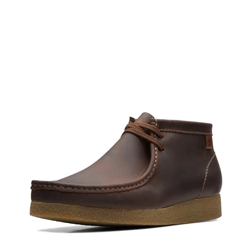 Offerta a tempo: Clarks Shacre Boot, Scarpe Chukka Uomo, Beeswax, 45 EU - 20% da 59.85 € a 47.80 €