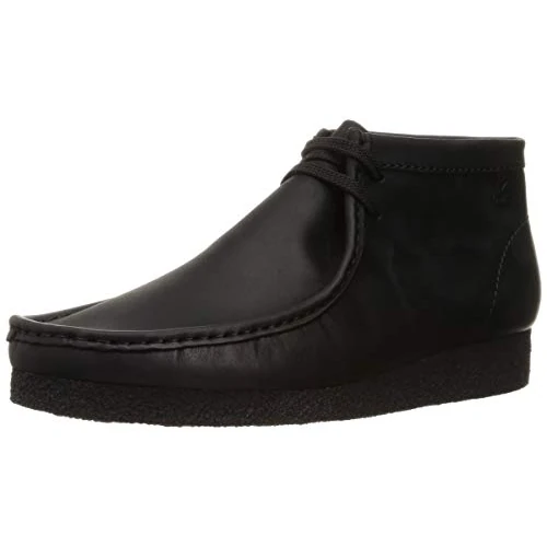Zeitlich begrenztes Angebot: Clarks Shaacre Boot, Chukka-Schuhe für Herren, schwarzes Leder, 44,5 EU von 73.32 € auf 73.32 € (0.00% Rabatt)