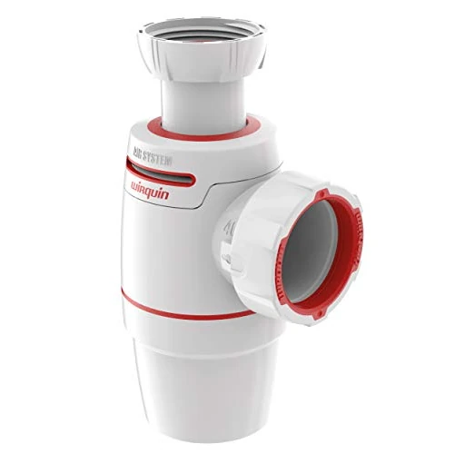 Limited-time offer: Wirquin Neo Air 30722160 Sink Siphon White Ø40 with Built-in Vacuum Prevention, Adjustable, Compact, Zero Leakage from 9.87 £ to 9.87 £ (save 0.00%)