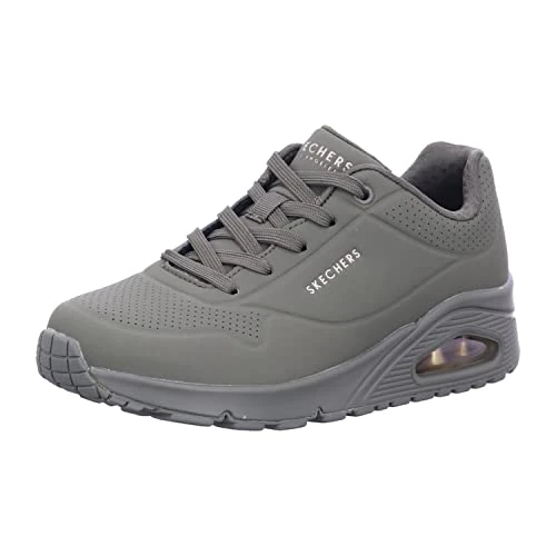 Skechers Uno, Zapatillas Mujer, Olive Durabuck, 39 EU
