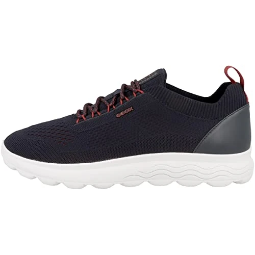 Offre limitée : Geox Homme U Spherica A Sneakers, Navy, 45 EU de 69.90 € à 56.46 € (19.23% de remise)