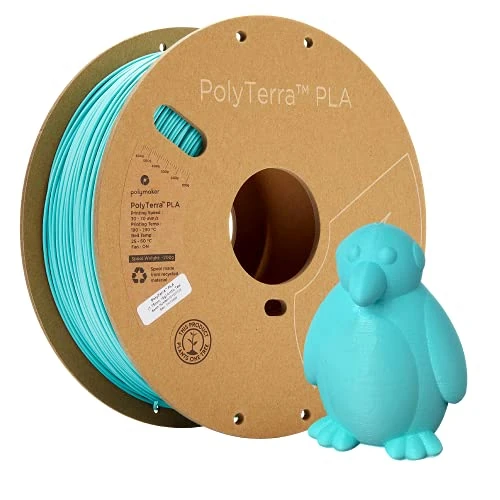Offerta a tempo: Polymaker PolyTerra PLA Arctic Teal - 1.75mm - 1kg - 13% da 22.99 € a 19.99 €