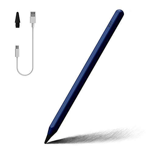 Lápiz Táctil Pen para Apple iPad(2018 o después),con Inclinación&Rechazo de Palma&Adsorción Magnética Stylus Pencil,Compatible iPad 6/7/8/9/10/11ª generación/iPad Pro 11/12.9/Air 3-4-5/Mini 5/6