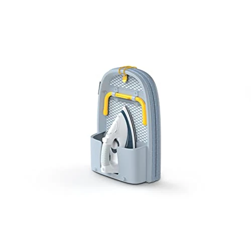 Offerta a tempo: Joseph Joseph - Pocket, asse da stiro pieghevole da tavolo, compatto e salvaspazio, asse di dimensioni standard - Colore: Grigio/Giallo - 34% da 119.99 € a 78.84 €