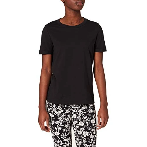 Limited-time offer: Vero Moda Damen Vmpaula Ga NOOS S/S T-Shirt, Schwarz, XL from 12.99 GBP to 12.99 GBP (save 0%)
