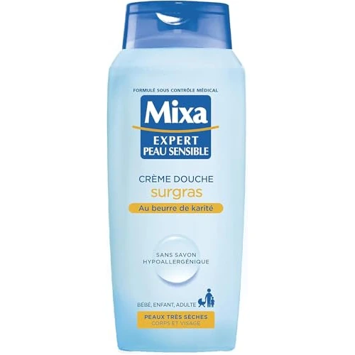 Limited-time offer: Mixa Expert Sensitive Skin Shower Cream with Shea Butter, Soap-Free, Hypoallergenic, for Very Dry Skin from $23.80 to $20.19 (save 15%)