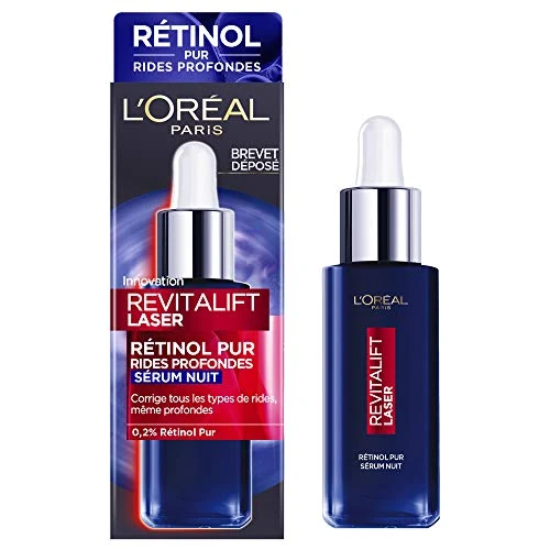 Offre limitée : L'Oréal Paris Revitalift Laser Sérum Nuit Rétinol Anti-Rides 30ml de 11.53 € à 13.59 € (-17.87% de remise)
